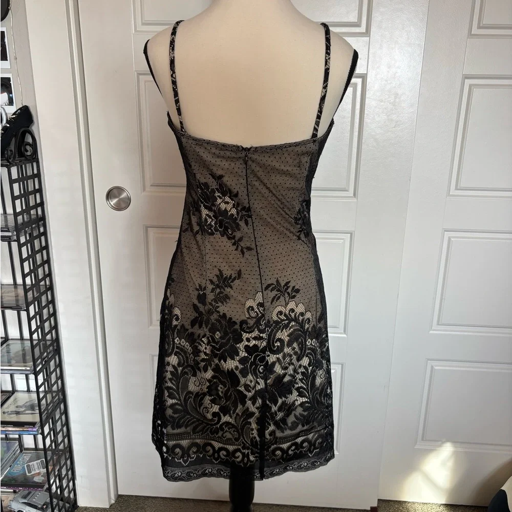 My Michelle Black Lace Dress - Picture 2 of 3